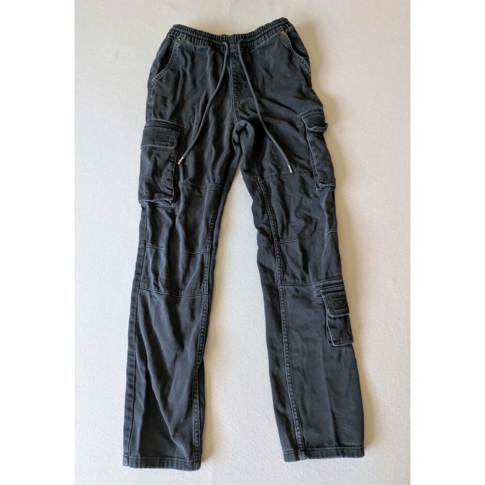 Cotton On Black Cargo Pants Joggers Size M Unisex Streetwear Utility Gorpcore